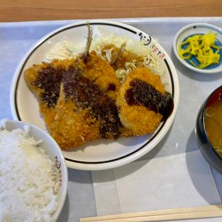 アジフライ定食(和定食　みずき)