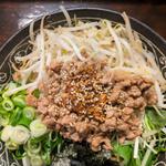 だんだんまぜそば(地酒と駅らーめん 佐藤商店)