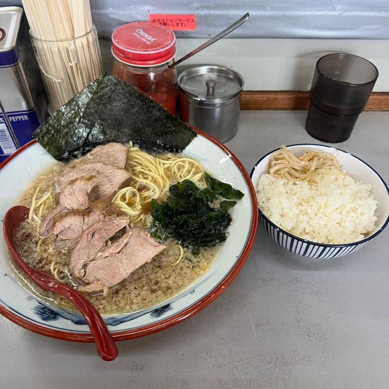 チャーシュー麺　ライス(ラーメンショップ 122号騎西店)