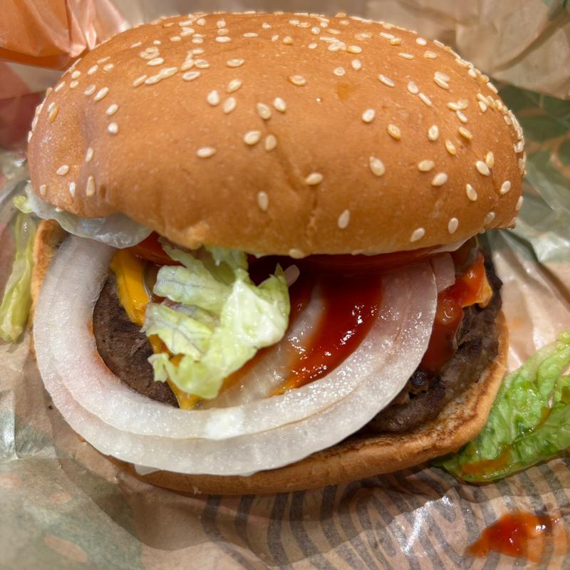 ダブルワッパーチーズ(バーガーキング 神保町店)