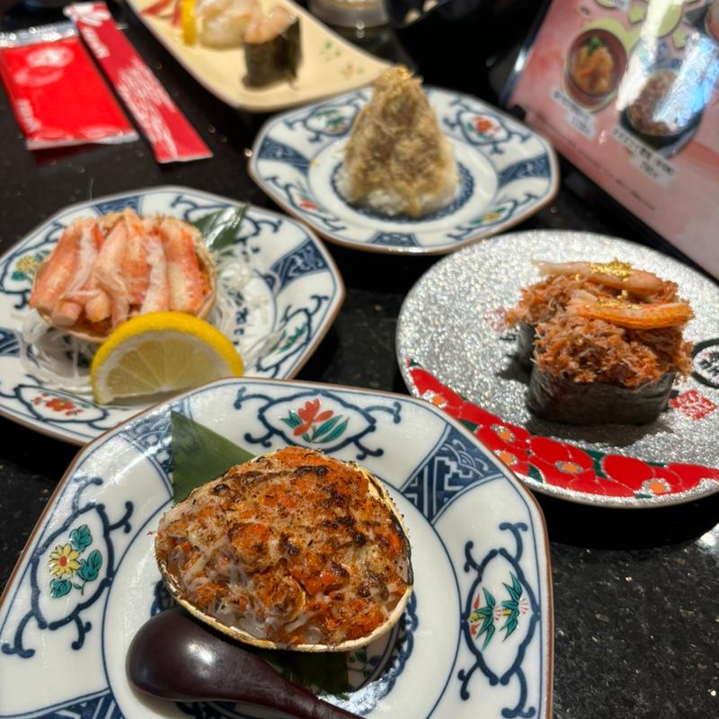 香箱蟹軍艦(金沢まいもん寿司 上野)