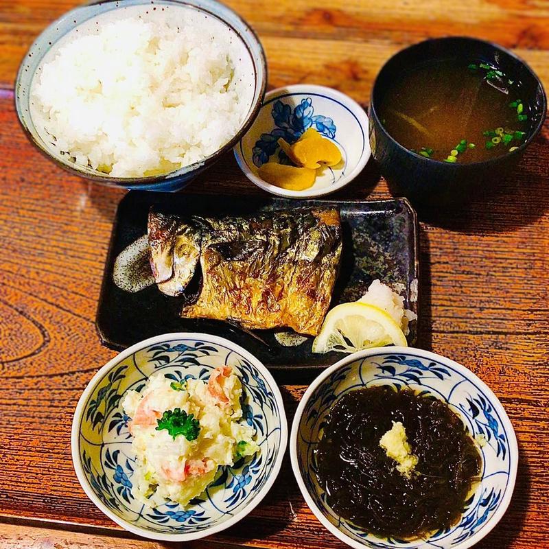 お昼の和定食(みますや)