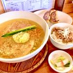 塩らーめん＋ランチBセット(心麺)