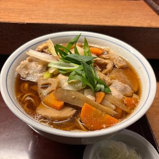 豚けんちんそば(吉祥庵 目白店)