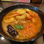 THE海老スープカレー(いかトッピング)(CoCo壱番屋 JR石川町駅南口店)