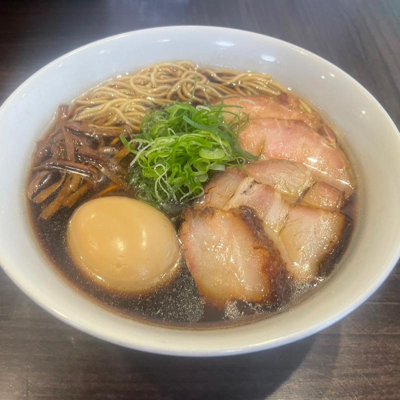 チャーシューメン(醤油)味玉トッピング(かしわぎ)