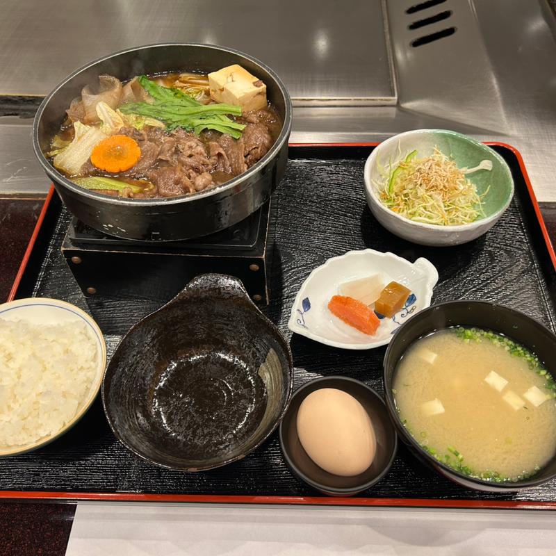 伊万里牛のすき焼きランチ(喜久家)