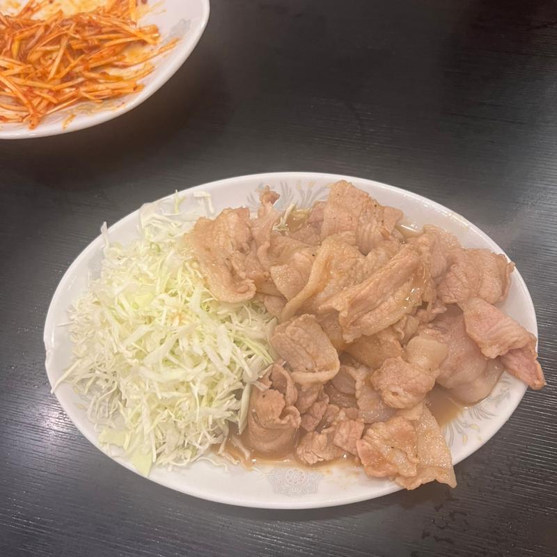 生姜焼き(珍來総本店直営 草加駅前店)