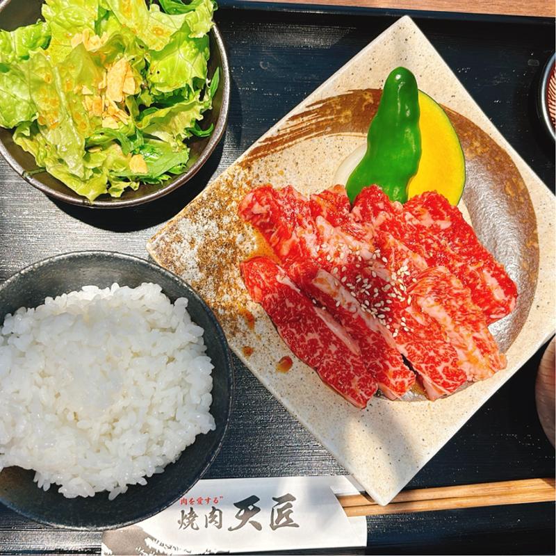 カルビランチ(焼肉 天匠)