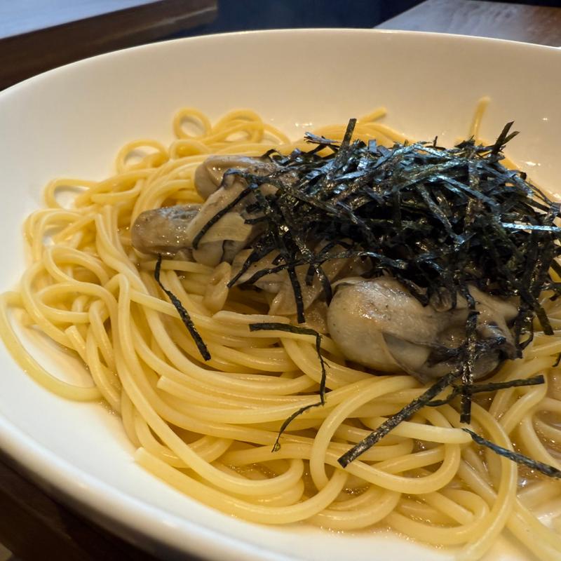 牡蠣ガーリック(スパゲティながい)