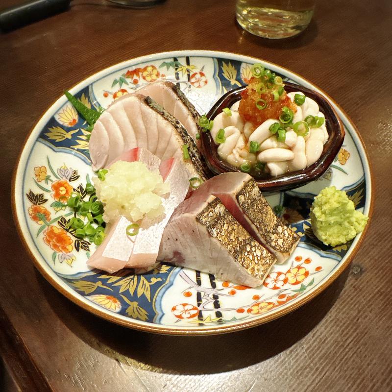 お刺身3点盛(大衆酒場 チャン栓チャン)