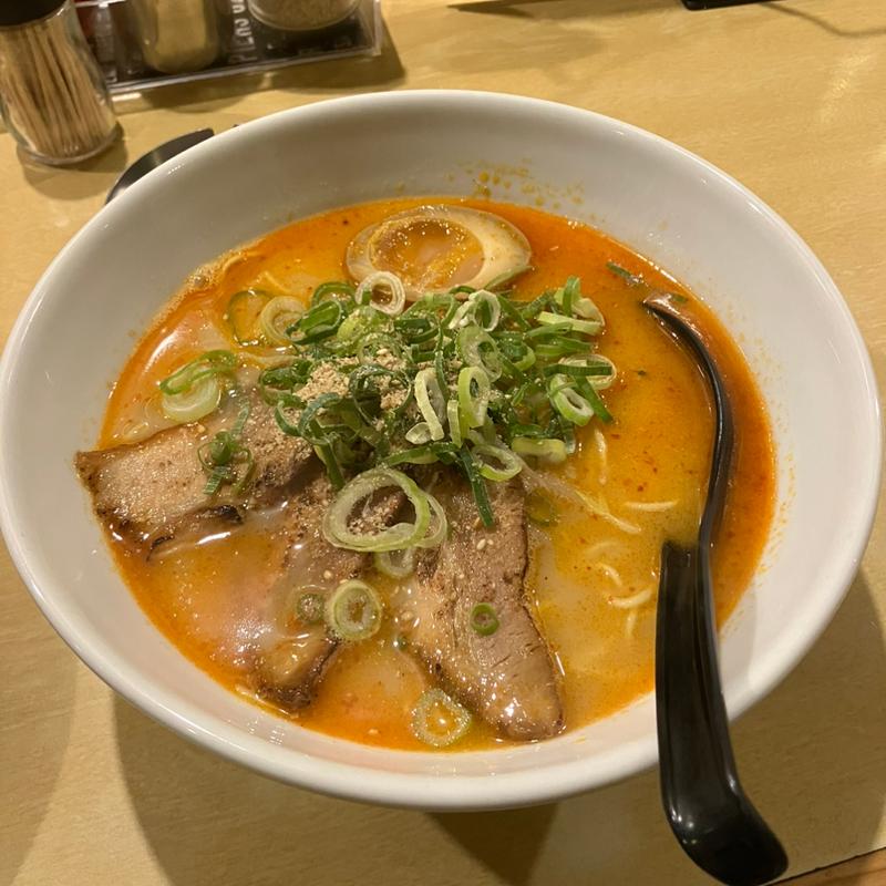 豚骨麻辣ラーメン(ラーメン家族 上新庄店 )