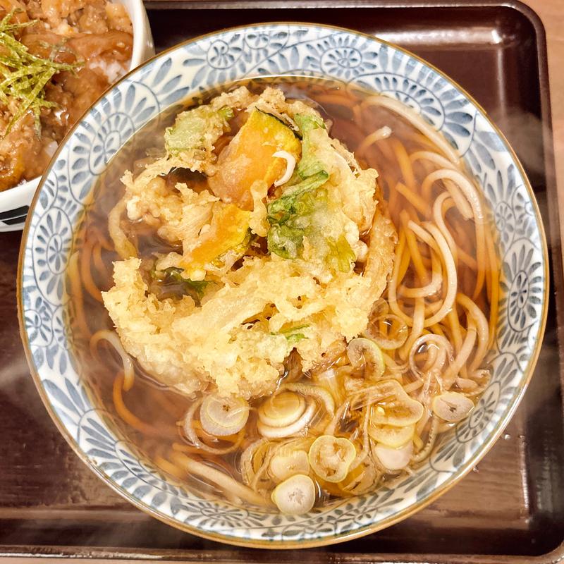 天ぷらそば(そば切り うちば)