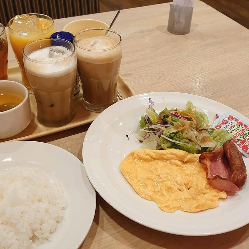 スクランブルエッグセット(ガスト 明大前北口店 )