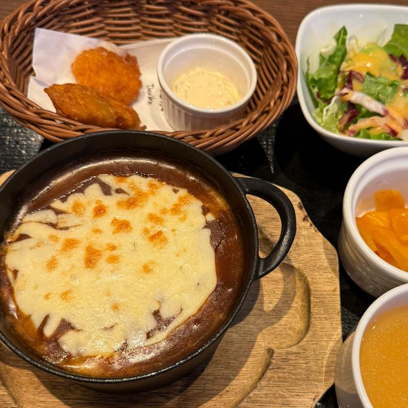 焼きチーズカレーランチ(だん家 多摩センター店)