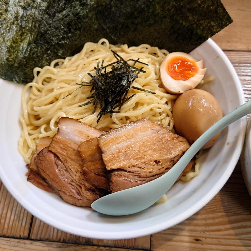 特製醤油つけ麺(かしわ屋)