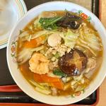 五目あんかけラーメン(餃子の王将 外環藤井寺店)