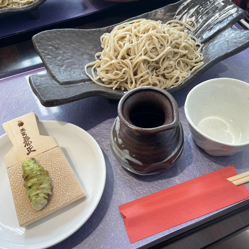 雄翔そば（大盛）(蕎麦割烹 雄翔)