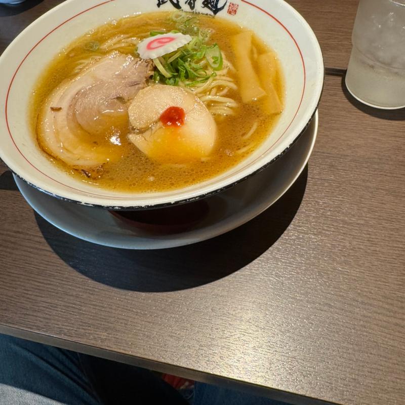 中華そば　あっさり(武者麺 江坂本店)
