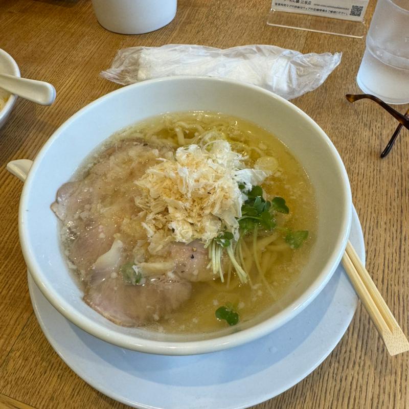 塩らーめん(らーめん鱗 江坂店)