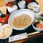 釜揚げそば定食(羽根屋 本店)