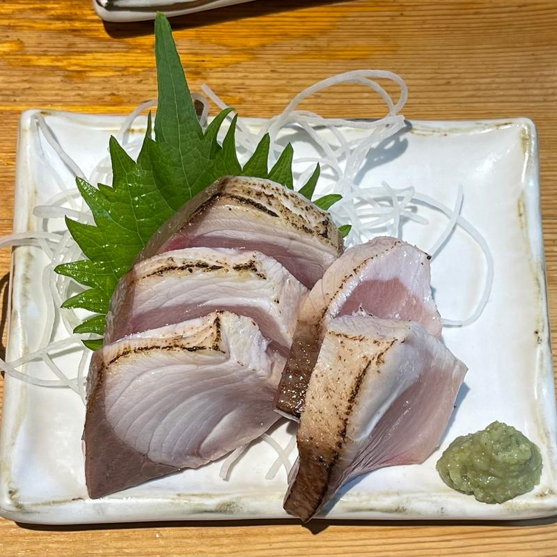 ぶり炙り刺(地魚屋台　とっつぁん 福島店 )