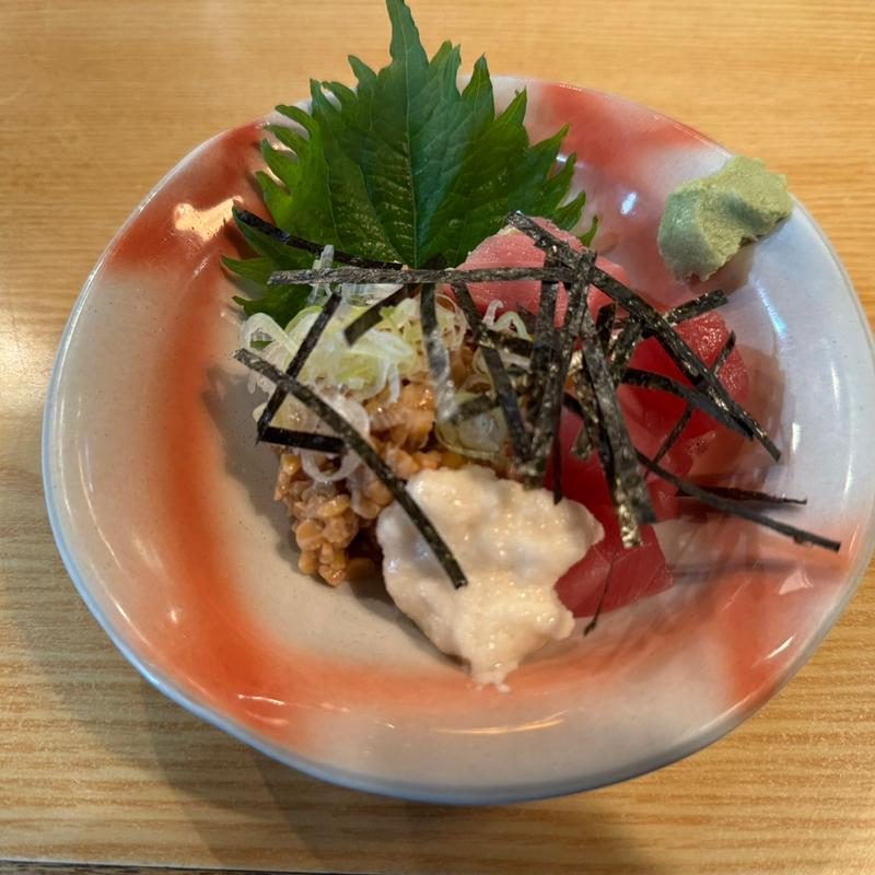 スタミナ納豆(やきとり酒蔵 庄助本店)