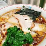 青島チャーシュー麺 大 ほうれん草 チャーシュー(青島食堂 秋葉原店 )