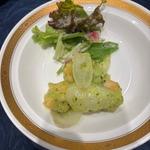 エビのバジルフリッター(中国料理 竹園)