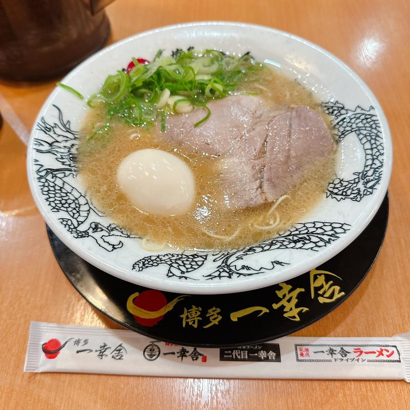 味玉ラーメン(博多一幸舎 エキマルシェ大阪店)