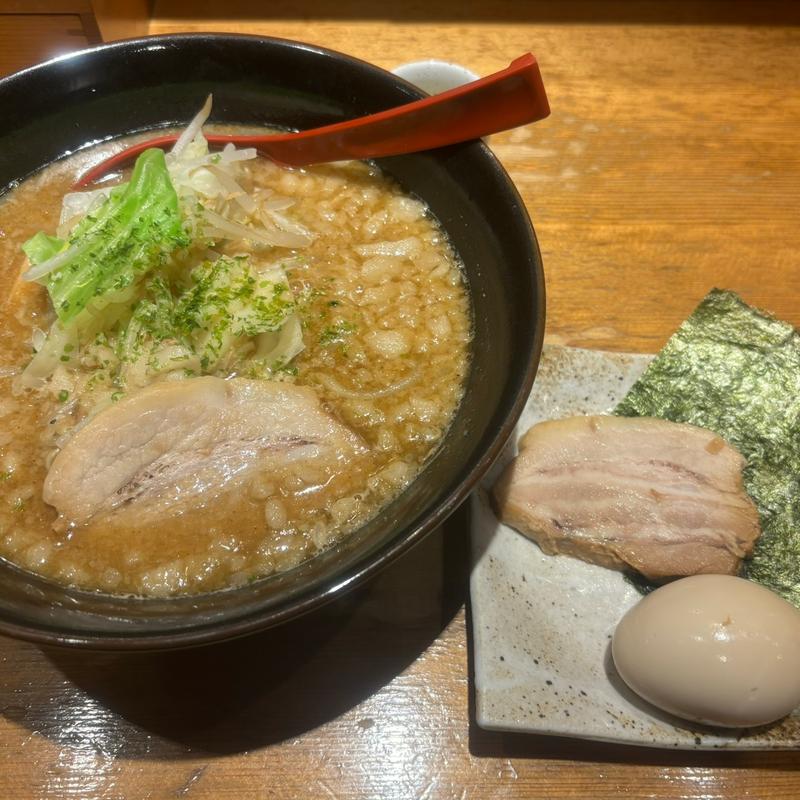 特製焼きあご味噌らー麺(焼きあご塩らー麺 たかはし )