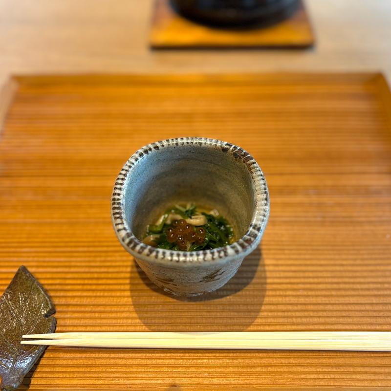 水菜のおひたし(夢窓庵 （むそうあん）)