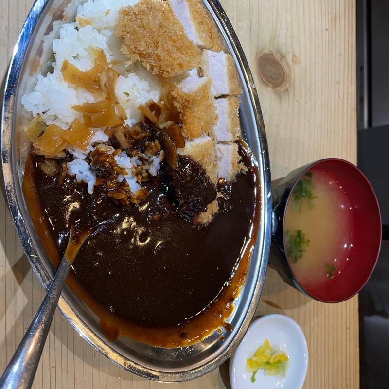 カツカレー(よしみ食堂)
