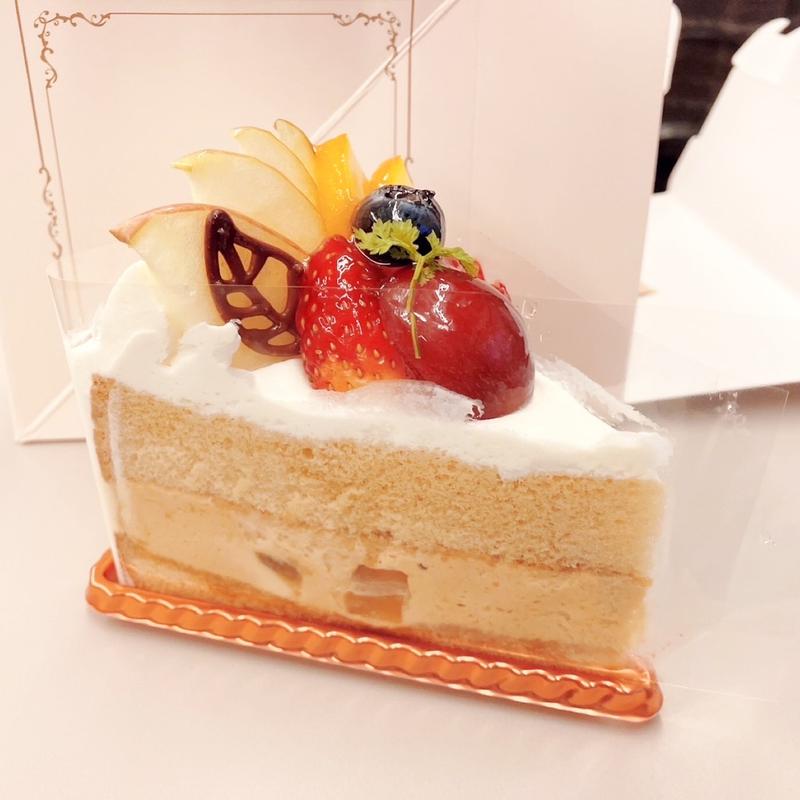 りんごとキャラメルのフルーツショート(柏屋本店)