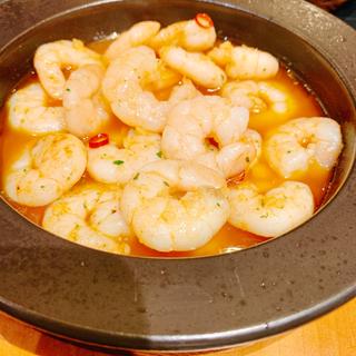 エビのアヒージョ(VIDRIO びいどろ CoCoLo新潟店)