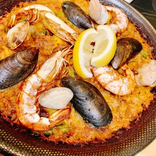 魚介のパエリア(VIDRIO びいどろ CoCoLo新潟店)