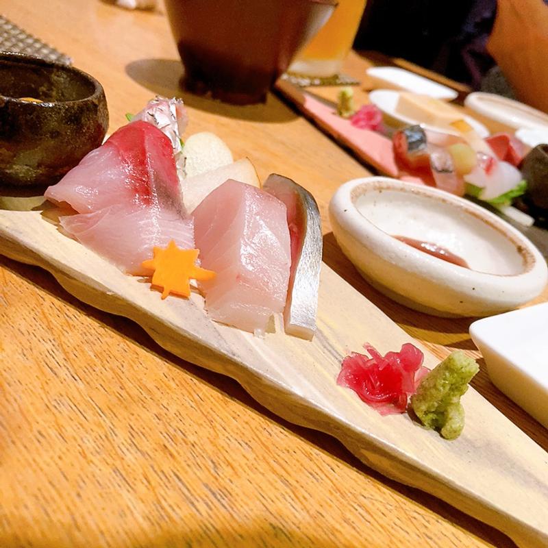 お造り盛り合わせ(和食酒家 あんべぇ)