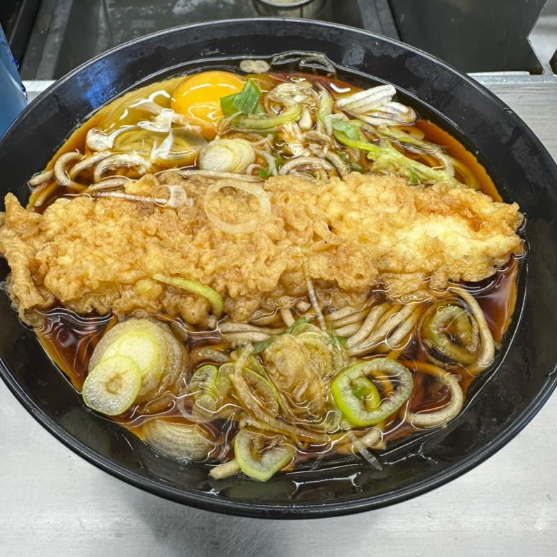 いか天そば(日栄軒 )