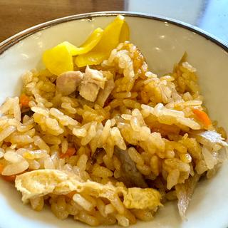 鶏めし(丸亀製麺北心斎橋)