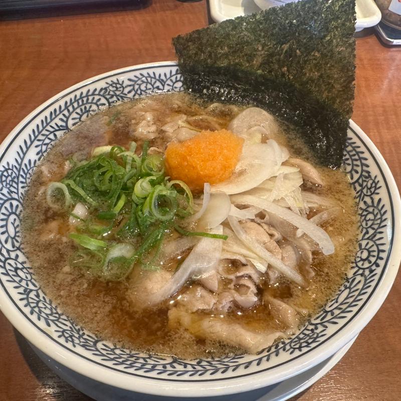 熟成しょうゆ　丸源肉そば　［当店のイチオシメニューです］(丸源ラーメン 門真店)
