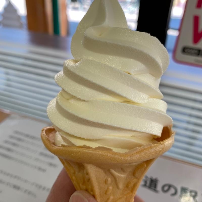 豆乳ソフト(道の駅　どうし （道の駅　道志）)