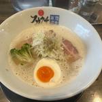 濃厚鶏泡白湯(フカクサ製麺食堂 伏見店)