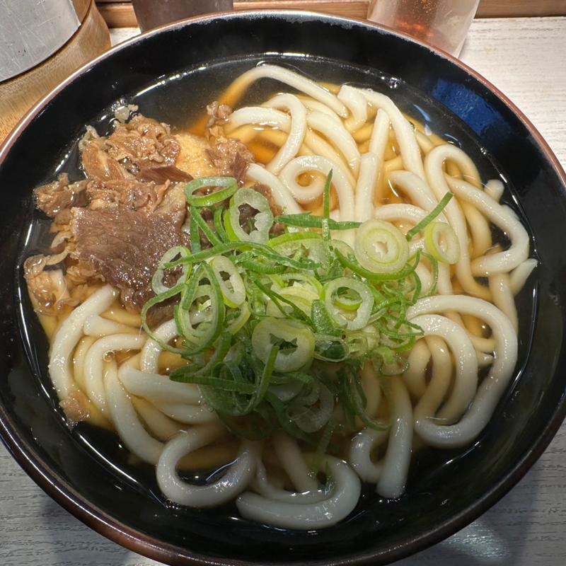 肉生姜うどん(京橋うどん)
