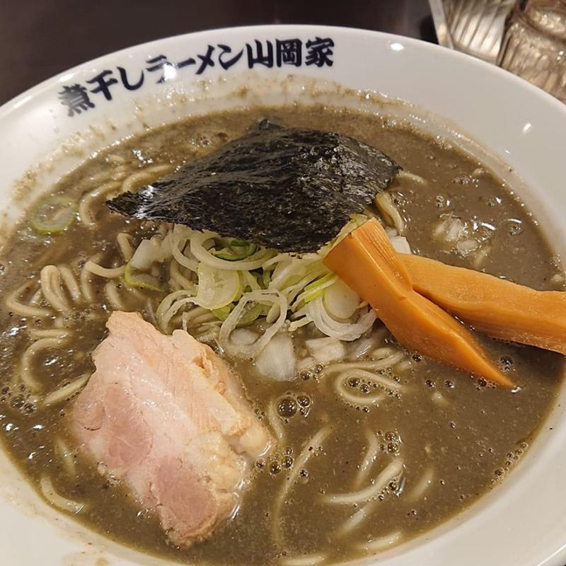極濃厚煮干しラーメン(煮干しラーメン山岡家 弘前店)