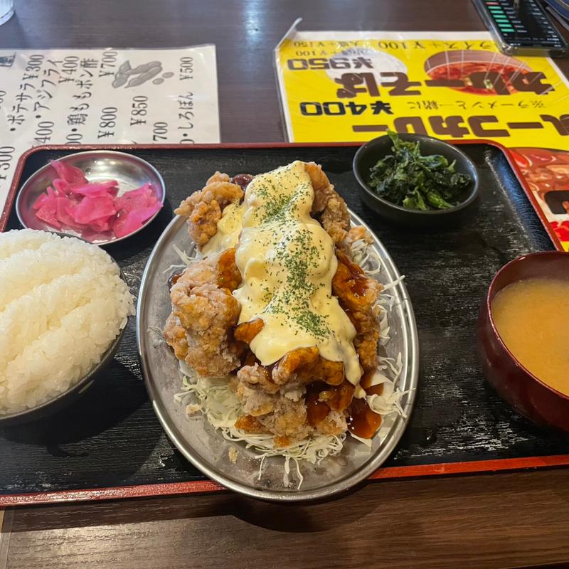 チキン南蛮定食(イナハマ食堂)