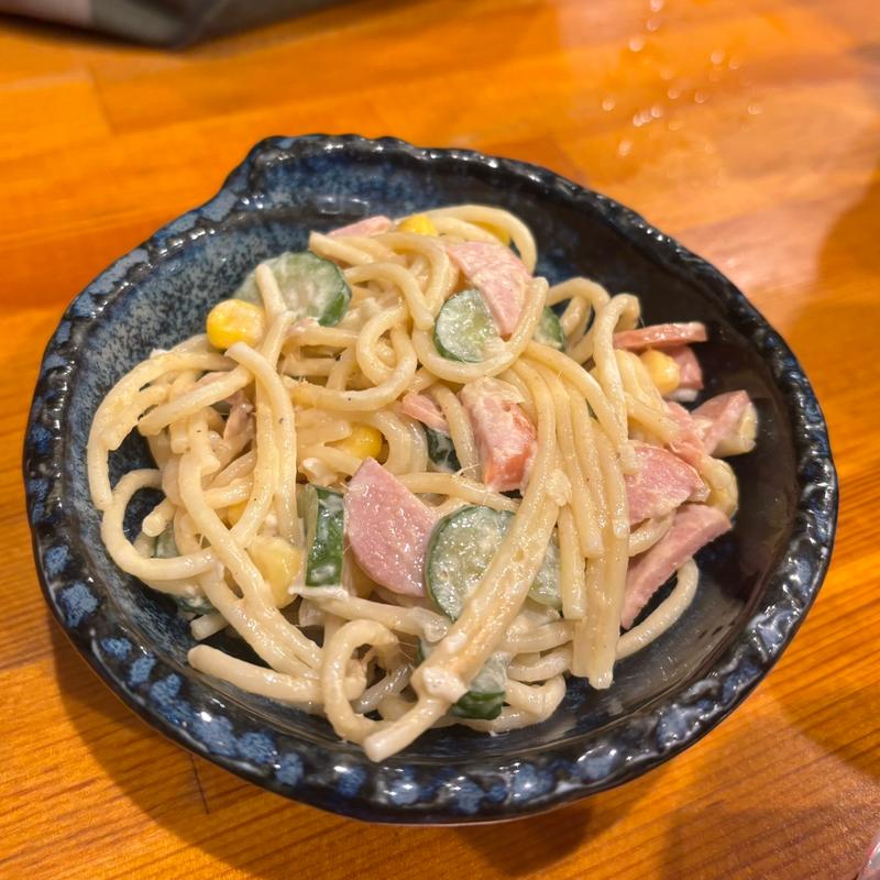 スパゲティサラダ(立ち呑み 庶民 天満店)
