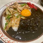 オリエンタルライス&黒カレーセット　チキン南蛮(キッチンABC 西池袋店)