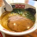 Aセット中華そばと辛ネギチャーシュー丼