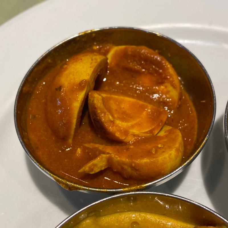 玉子カレー(インド料理マントラ 幕張店)