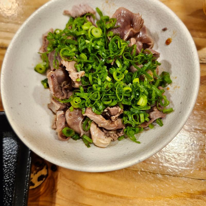 ホルモンねぎ塩ポン酢(鳥貴族 県庁前国際通り店)